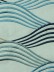 Halo Embroidered Ripple-shaped Dupioni Silk Custom Made Curtains (Color: Magic mint)
