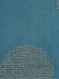 Halo Embroidered Chinese-inspired Grommet Dupioni Silk Curtains (Color: Celestial blue)