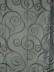 Rainbow Embroidered Scroll Grommet Dupioni Silk Curtains (Color: Antique brass)
