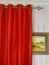 Oasis Solid-color Grommet Dupioni Silk Curtains Heading Style