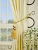 Oasis Traditional Solid Grommet 100% Dupioni Silk Curtains Tassel Tiebacks