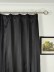 Waterfall Dark-colored Plain Versatile Pleat Faux Silk Curtains Heading Style