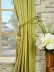 Petrel Heavy-weight Stripe Versatile Pleat Chenille Curtains Tassel Tiebacks