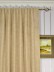 Coral Elegant Back Tab Chenille Curtains Heading Style