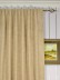 Coral Elegant Chenille Custom Made Curtains (Heading: Back Tab)