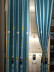 QYFL1221E Yukon Children Embroidered Houses And Starry Sky Grey Blue Pink Custom Made Curtains(Color: Blue)