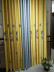 QYFL1221I Yukon Children Embroidered Animals Yellow Custom Made Curtains