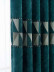 QYFL1321A Wrangell European Plaid Blue Grey Purple Jacquard Velvet Custom Made Curtains For Living Room