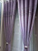 QYFL1421B Wrangell Twill Jacquard Velvet Custom Made Curtains For Living Room(Color: Purple)