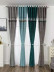 QYFL1421D Wrangell Jacquard Velvet Custom Made Curtains For Living Room