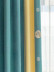 QYFL2302AA 2023 New Arrival Petrel Blue Grey Green Chenille Ready Made Curtains For Living Room