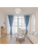 QYFL2302DA 2023 New Arrival Petrel Blue Grey Green Chenille Ready Made Curtains For Living Room