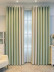 QYFL2302HA 2023 New Arrival Petrel Blue Grey Green Chenille Ready Made Curtains For Living Room(Color: Green)