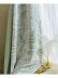 QYFL2302KA 2023 New Arrival Petrel Blue Pink Green Chenille Ready Made Curtains For Living Room