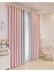 QYFL2302MA 2023 New Arrival Petrel Blue Pink Green Chenille Ready Made Curtains For Living Room