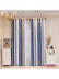 QYFLRDQ On Sales Petrel Blue Grey Stripe Trees Custom Made Curtains