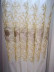 QYFLS2020I Bona Beige Purple Floral Embroidered Custom Made Sheer Curtains(Color: Beige)
