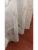 QYFLS2020J Bona Embroidered Flowers White Custom Made Sheer Curtains 