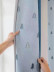 QYH2407DD Blackout Eyelet Chenille Curtains Ready Made