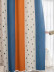 QYH2407DD Blackout Eyelet Chenille Curtains Ready Made(Color: Orange)