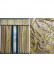 QYHL225E Silver Beach Embroidered Annunciation Birds Champagne Gold Faux Silk Custom Made Curtains