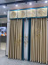 EQYHL225EA Extra Wide Gold Green Grey Embroidered Pinch Pleat Ready Made Blockout Curtains For Sliding Glass Doors