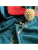 EQYHL225MA Extra Long Gold Blue Red Embroidered Jumping Fish Pinch Pleat Ready Made Blockout Curtains For Dining Room