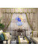 QYHL225O Silver Beach Embroidered Lotus Pale Pinkish Grey Faux Silk Custom Made Curtains(Color: Pale Pinkish Grey)
