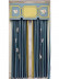 EQYHL225RA Extra Wide Embroidered Maple Leaves Red Blue Ready Made Pinch Pleat  Blockout Curtains For Dining Room