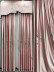 QYHL226DD Silver Beach Embroidered Lotus Flower Faux Silk Flat Ready Made Curtains