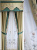 EQYHL226HA Silver Beach Embroidered Birds Faux Silk Pinch Pleat Ready Made Curtains(Color: Khaki)