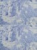 Eos Ancient Life Printed Faux Linen Grommet Curtain (Color: Baby Blue Eyes)