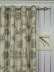 Eos Castle Printed Faux Linen Custom Made Curtains (Heading: Grommet)