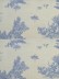 Eos Farm Girl Printed Faux Linen Fabric Sample (Color: Baby Blue Eyes)