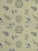 Eos Nautical Printed Faux Linen Versatile Pleat Curtain (Color: Cerulean Blue)
