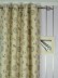 Eos Nautical Printed Faux Linen Grommet Curtain Heading Style