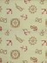 Eos Nautical Printed Faux Linen Grommet Curtain (Color: Carmine Pink)