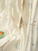 QYL2020A Silver Beach Embroidered Chinese Bamboo Faux Silk Custom Made Curtains(Color: Beige)