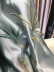 QYL2020A Silver Beach Embroidered Chinese Bamboo Faux Silk Custom Made Curtains(Color: Aqua blue)