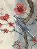 QYL2020E Silver Beach Embroidered Blessed Faux Silk Custom Made Curtains(Color: Red Sheer)