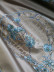 QYL2020I Silver Beach Embroidered Full moon Faux Silk Custom Made Curtains(Color: Grey)