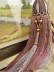 5 Colors QYM01 Faux Silk Curtain Tassel Tiebacks - Pair