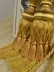 4 Colors QYM06 Faux Silk Curtain Tassel Tiebacks - Pair