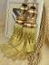 4 Colors QYM06 Faux Silk Curtain Tassel Tiebacks - Pair (Color: Purple in Brown)