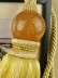 3 Colors QYM12 Faux Silk and Acrylic Curtain Tassel Tiebacks - Pair