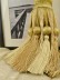 3 Colors QYM12 Faux Silk and Acrylic Curtain Tassel Tiebacks - Pair