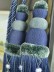 6 Colors QYM13 Faux Silk Curtain Tassel Tiebacks - Pair
