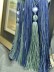 6 Colors QYM13 Faux Silk Curtain Tassel Tiebacks - Pair