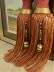 5 Colors QYM17 Faux Silk Curtain Tassel Tiebacks - Pair