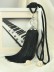5 Colors QYM21 Polyester and Acrylic Curtain Tassel Tiebacks - Pair (Color: Black)